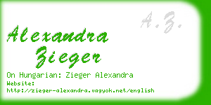 alexandra zieger business card